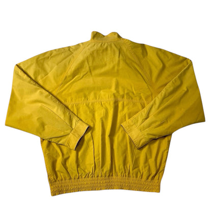 Retro muted yellow windbreaker